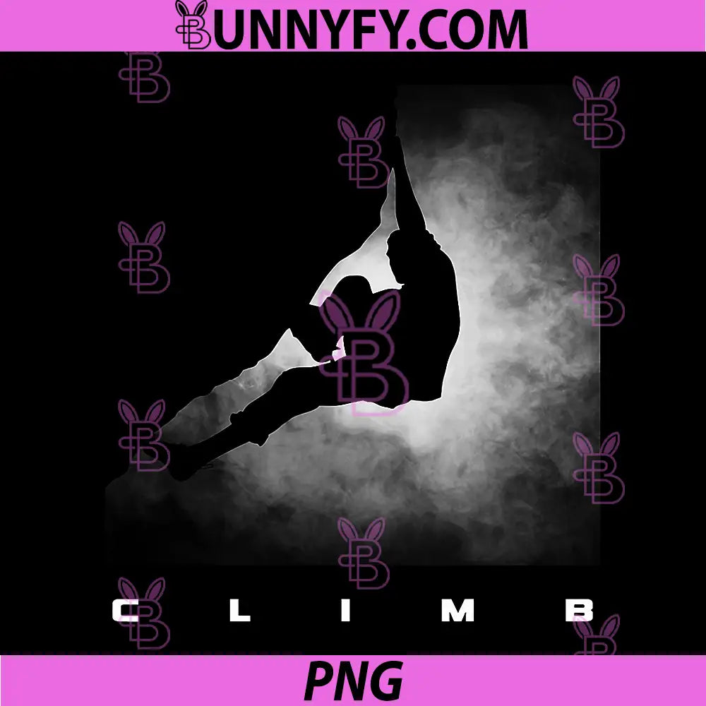 Climb Rock Climbing PNG, Silhouette Rock Climber Adventure PNG