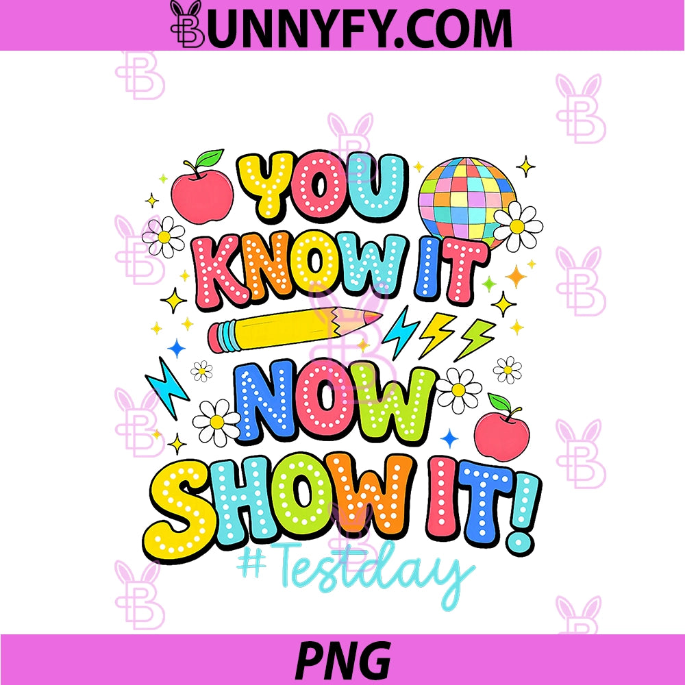 Rock The Test Test Day State Testing PNG, Teacher Staar Test PNG
