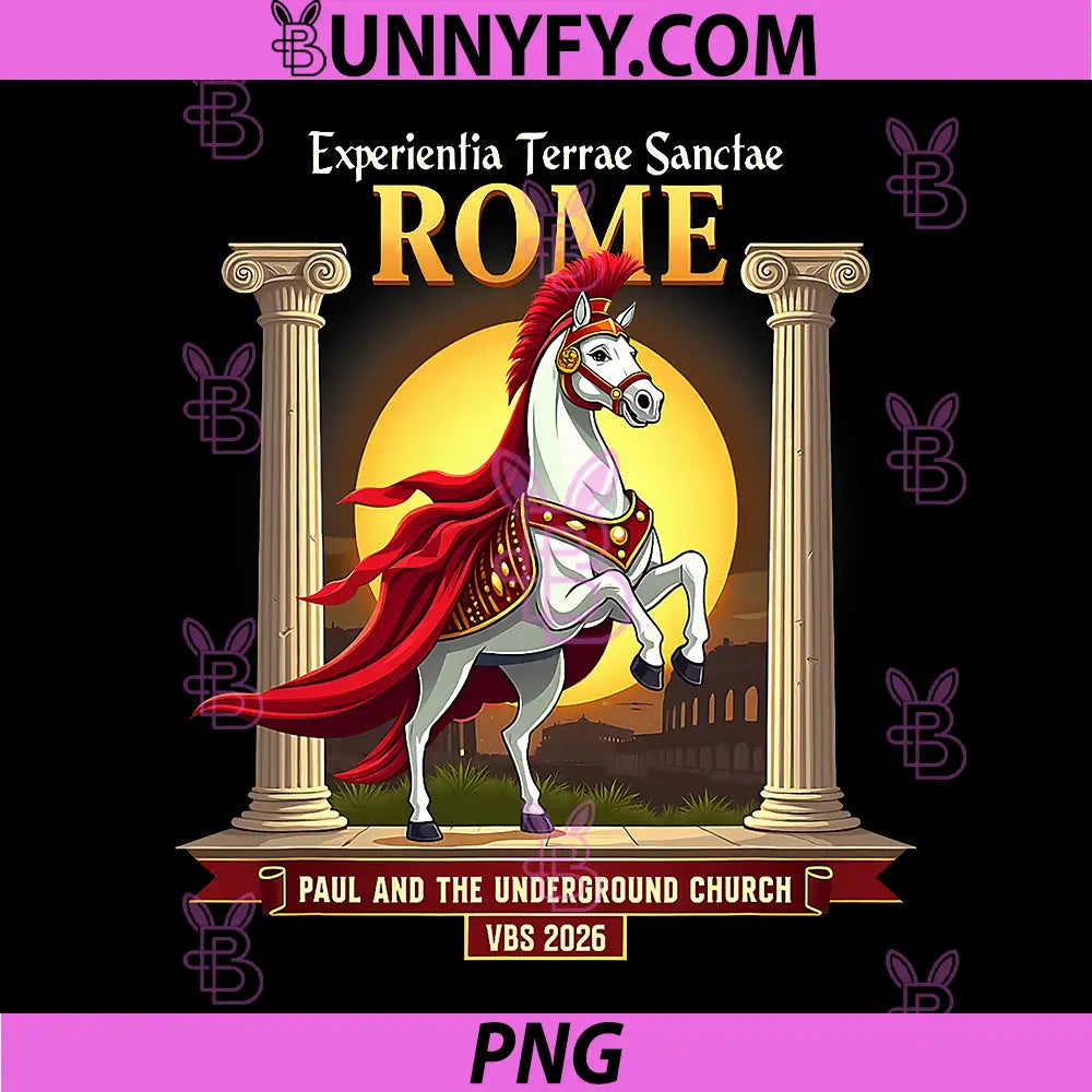 Rome VBS 2026 PNG, Paul and The Underground Church Theme PNG