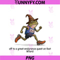 Running Runner PNG, Off To Great Endurance Quest On Foot M'lord PNG