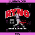 Ryne Sandberg - Ryno PNG, Chicago Baseball PNG