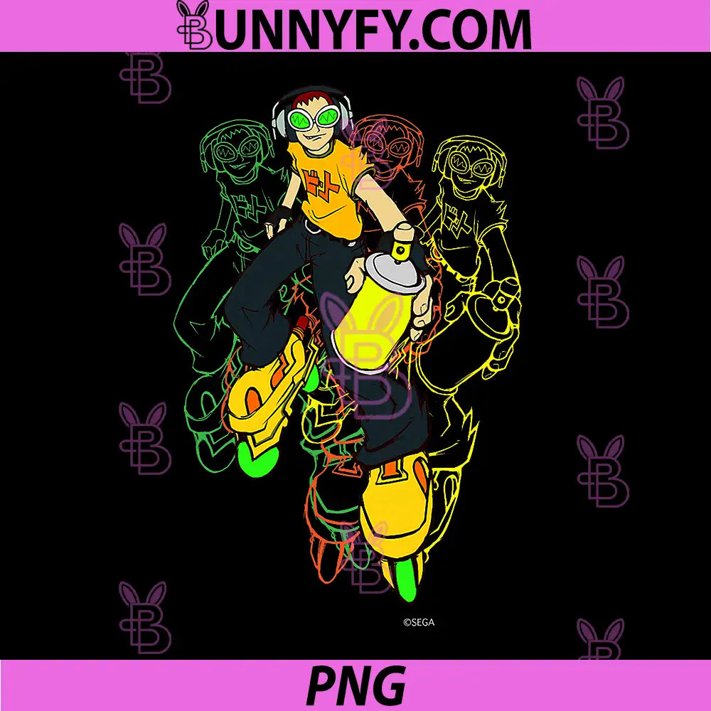SEGA PNG, Jet Set Radio Beat PNG