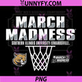 SIUE Edwardsville Cougars PNG, March Madness 2025 M Basketball PNG