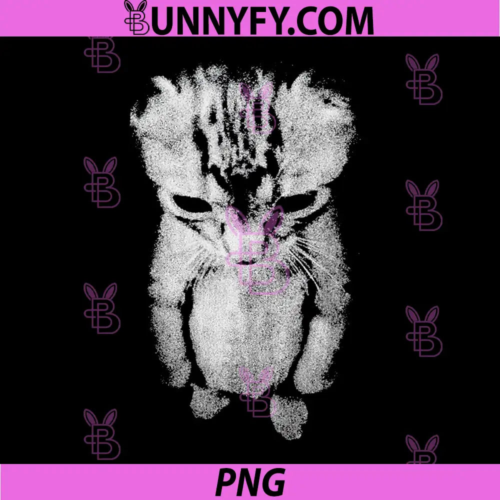 Sad Kitten Standing Cat Art PNG, Dark Grunge Sad Cat Meme PNG