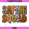 Safari Squad PNG, Africa Animal Skin PNG