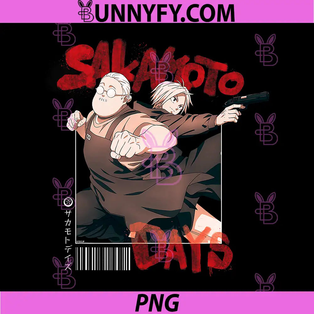 Sakamoto Days Anime Action Art PNG, Sakamoto Days Character PNG