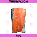 Salmon Fillet Fish Lover PNG, Funny Seafood Fishing Angler PNG