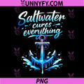 Saltwater Cures Everything PNG, Anchor Permanent Vacation PNG