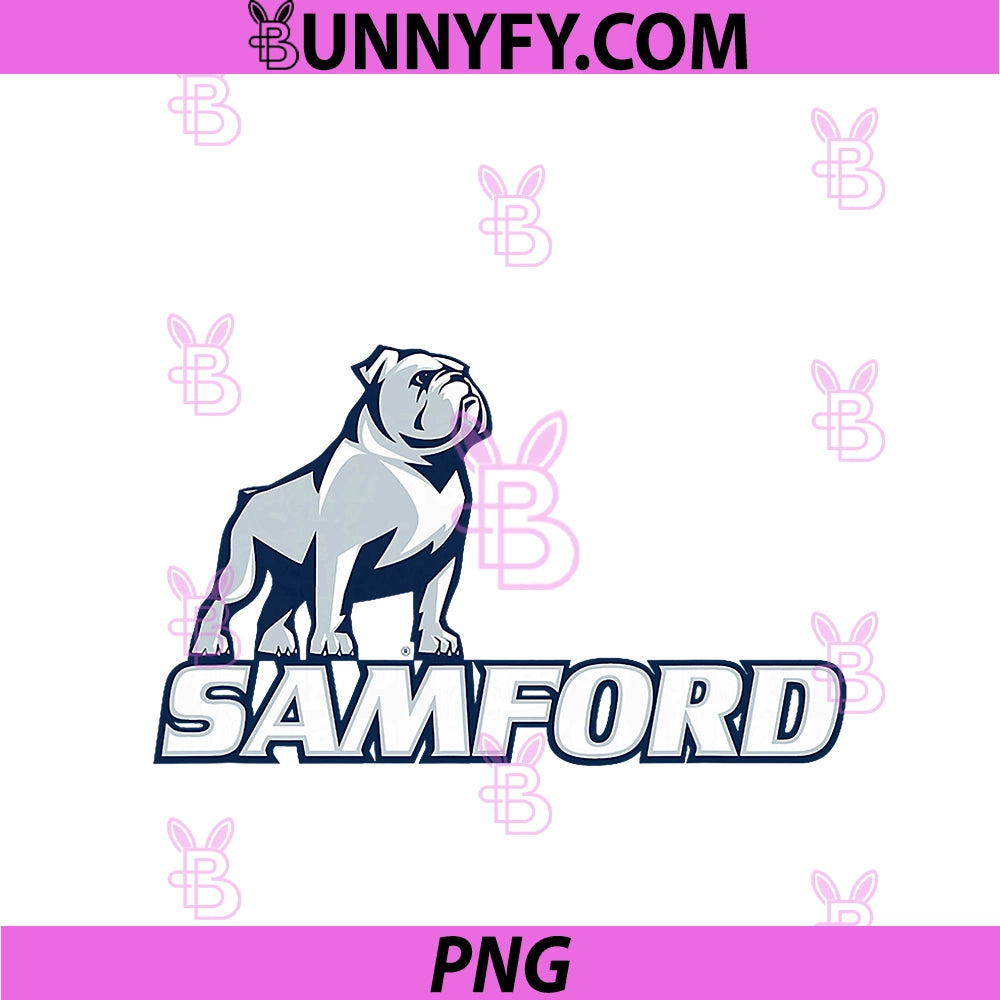 Samford Bulldogs NCAA PNG, Official University Merch  PPSAM01 PNG