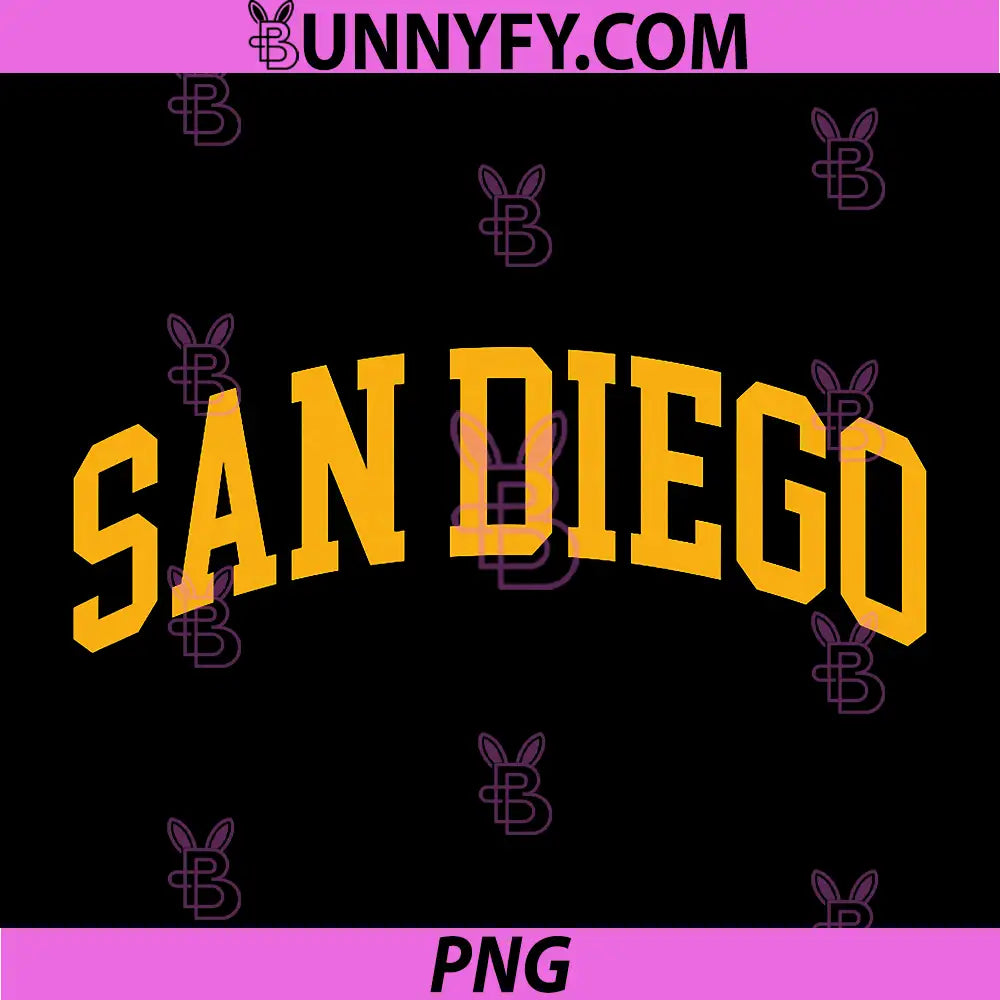 San Diego PNG, Throwback Design Classic PNG