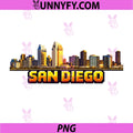 San Diego 8-Bit Retro PNG, Video Arcade Gamer Style Gaming 80s PNG