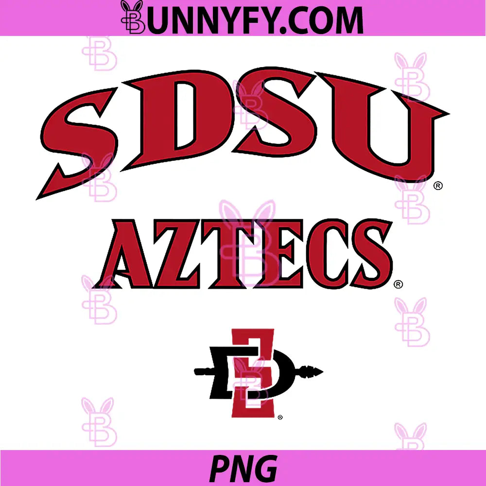 San Diego State Aztecs PNG, SDSU White Officially Licensed PNG