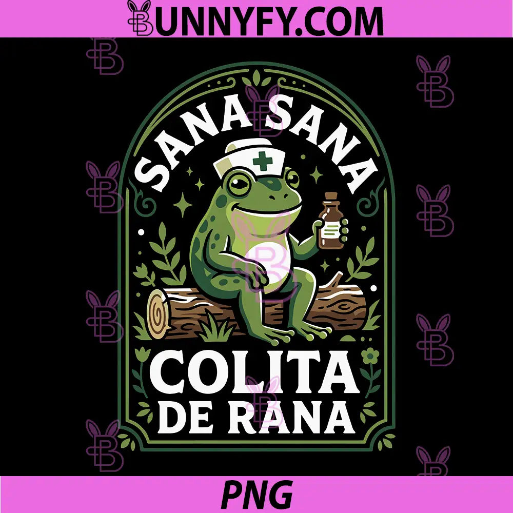 Sana Sana Colita De Rana PNG, Mexican Nurse Frog PNG