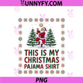Santa Volleyball Lover PNG, Funny Christmas Family PNG