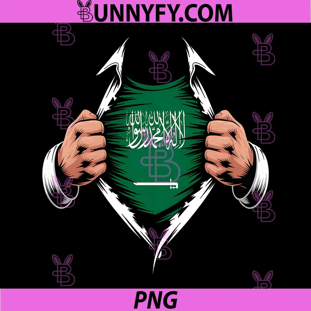 Saudi Arabia Flag Ripped PNG, Graphic Saudi Arabian Pride PNG