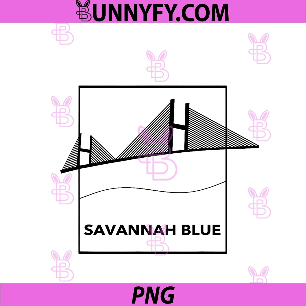 Savannah Blue PNG, Design PNG
