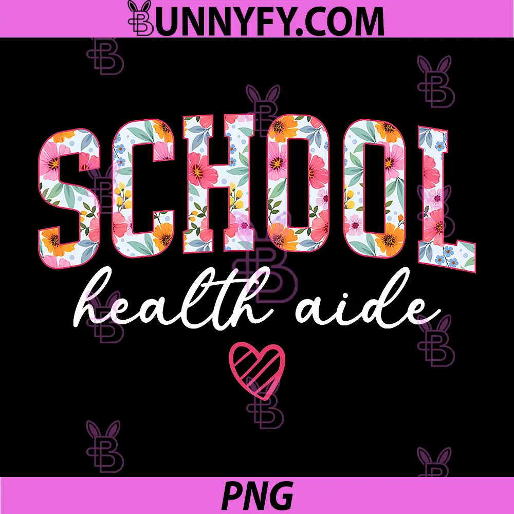 School Health Aide PNG, Boho School Health Assistant PNG