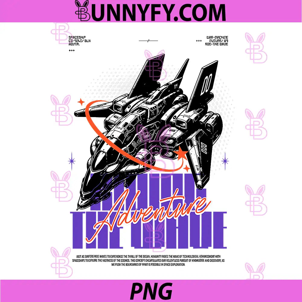 Sci Fi Adventure PNG, Spacecraft Voyager in Deep Space PNG