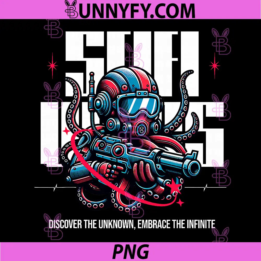 Sci Fi Ops Discover The Unknown PNG, Embrace The Infinite PNG