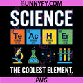 Science Teacher PNG, Cool Element Periodic Table Chemistry PNG