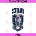 Scotland Scottish PNG, Highland Cow Rugby PNG