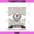 Scottish Stubborn PNG, Family Memory Humor Thistle PNG