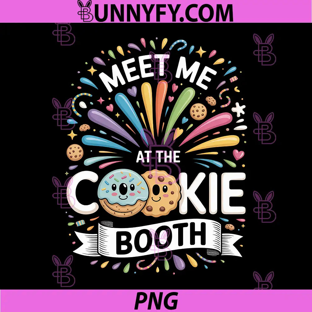 Scout Cookie Dealer PNG, Meet Me at The Cookie Booth PNG