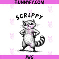 Scrappy Raccoon Meme PNG, Trash Panda Sarcastic Humor Street Cat PNG