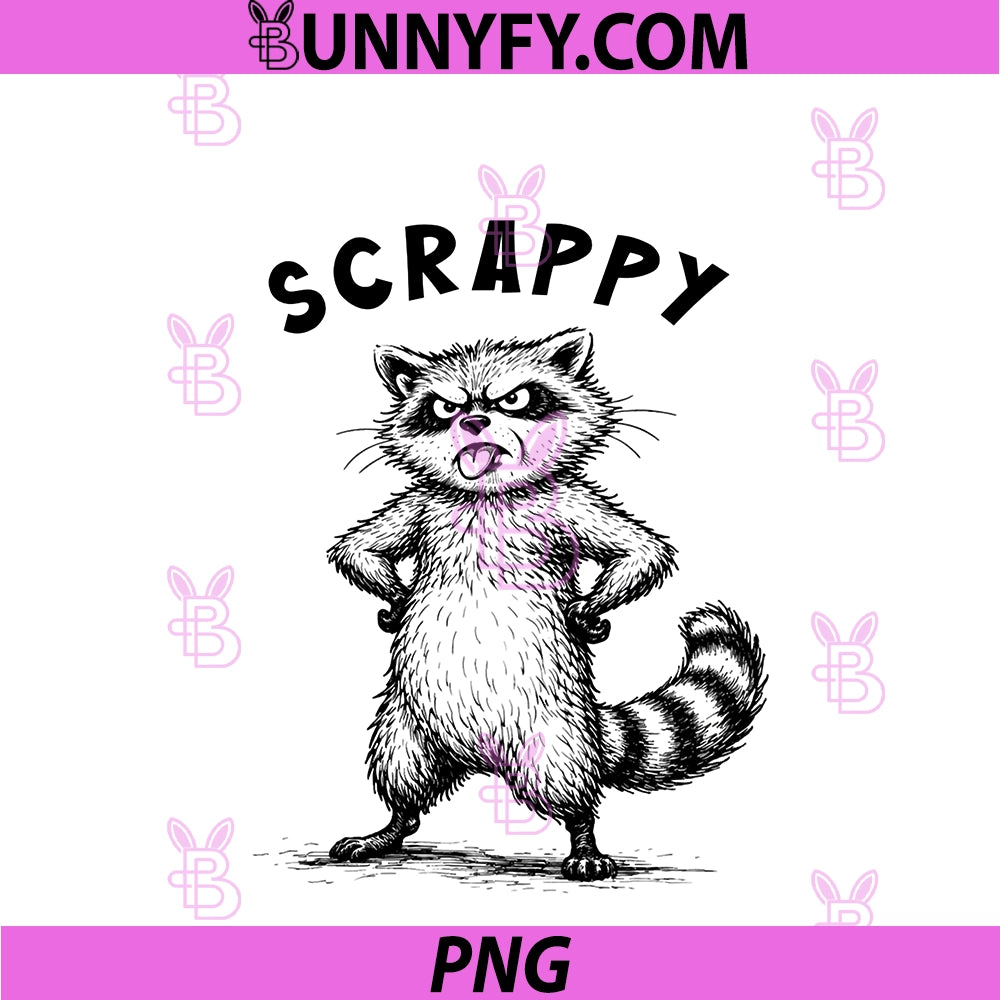 Scrappy Raccoon Meme PNG, Trash Panda Sarcastic Humor Street Cat PNG