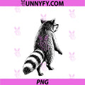 See Ya Soon Racoon PNG, Funny Raccoon Saying Quote 2 Side PNG