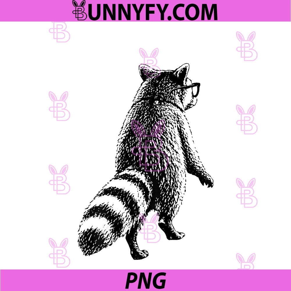 See Ya Soon Racoon PNG, Funny Raccoon Saying Quote 2 Side PNG