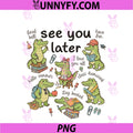See You Later PNG, Teacher Summer Alligator Last Day Of School PNG