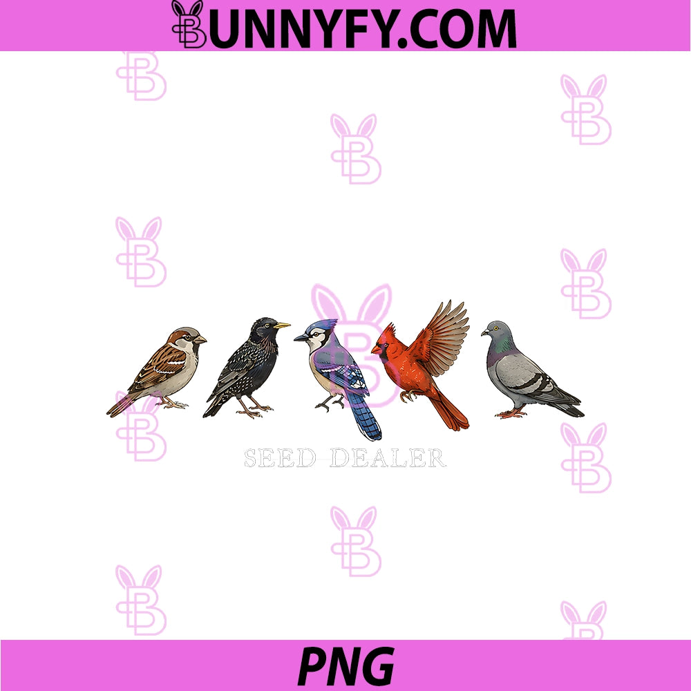 Seed Dealer PNG, Funny Bird Lover Birds Watching PNG