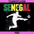 Senegal Soccer Lovers PNG, Jersey Support Senegalese Football PNG