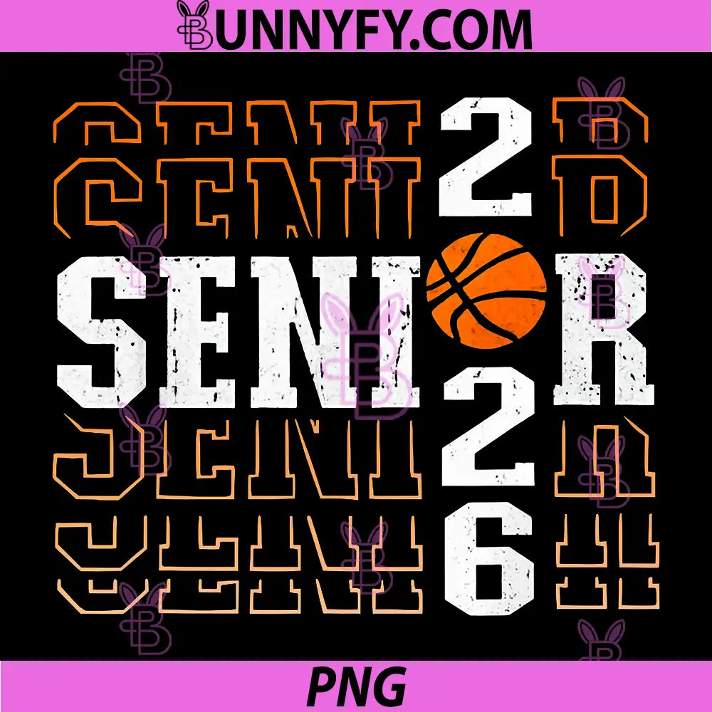 Senior Basketball 2026 PNG, Class of 26 Player Team PNG