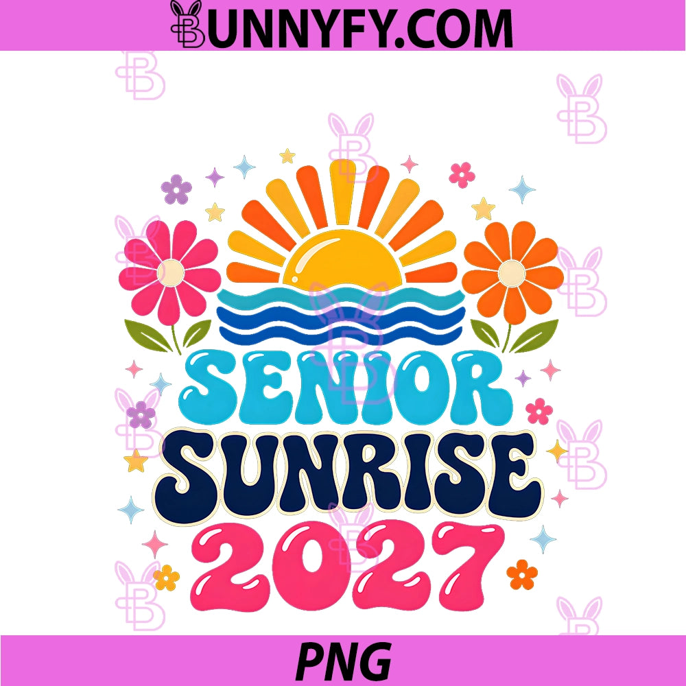 Senior Sunrise 2027 Class Of 2027 High School PNG, Graduation PNG