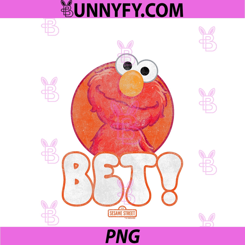 Sesame Street PNG, Elmo Bet Circle PNG
