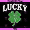 Shamrock Lucky PNG, Funny St Patricks Day PNG