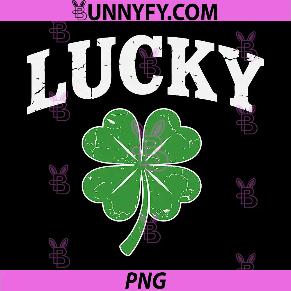Shamrock Lucky PNG, Funny St Patricks Day PNG