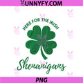 Shamrock PNG, Shenanigans Irish Clover PNG