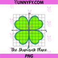 Shamrock Plane For Math Teachers PNG, St. Patrick's Day PNG
