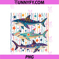 Shark Aesthetic Tropical Ocean Marine Life PNG, Summer Beach PNG