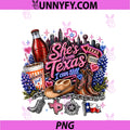 She's From Texas I Can Tell PNG, Texas Girl Pride PNG