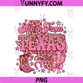 She's From Texas I Can Tell Retro PNG, Vintage Texas's Girl PNG