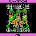 Shenanigans with German PNG, Shepherds Patrick's Day Dogs Owner PNG