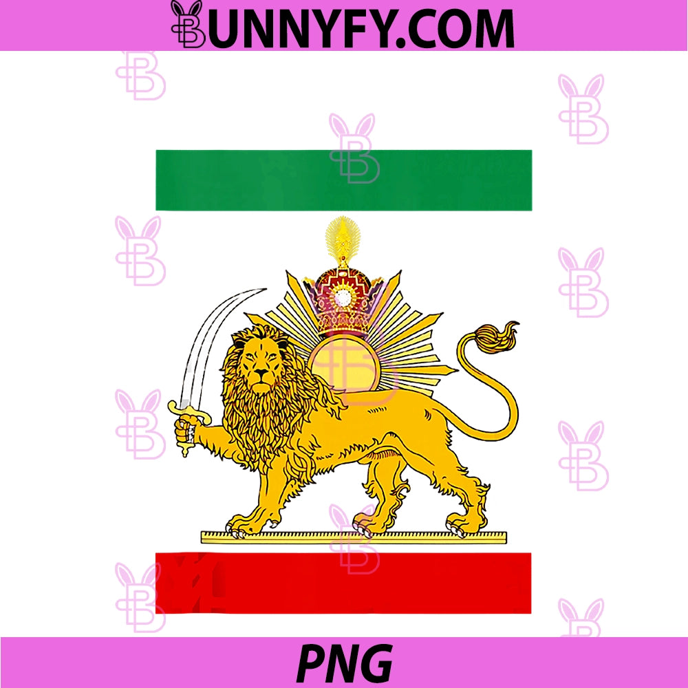 Shir O Khorshid Iran Lion & Sun  PNG, Emblem Iranian Flag Symbol PNG