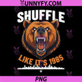 Shuffle Like Its 1985 Retro Bear PNG, Vintage Bear Graphic PNG