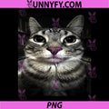 Silly Cat Face PNG, Cute Funny Cat Meme PNG