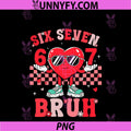 Six Seven 67 Meme PNG, Cool Valentine’s PNG