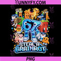 Six Seven 67 PNG, Steal A Brainrot Meme Funny PNG